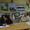 Seniorzy na wystawie i warsztatach